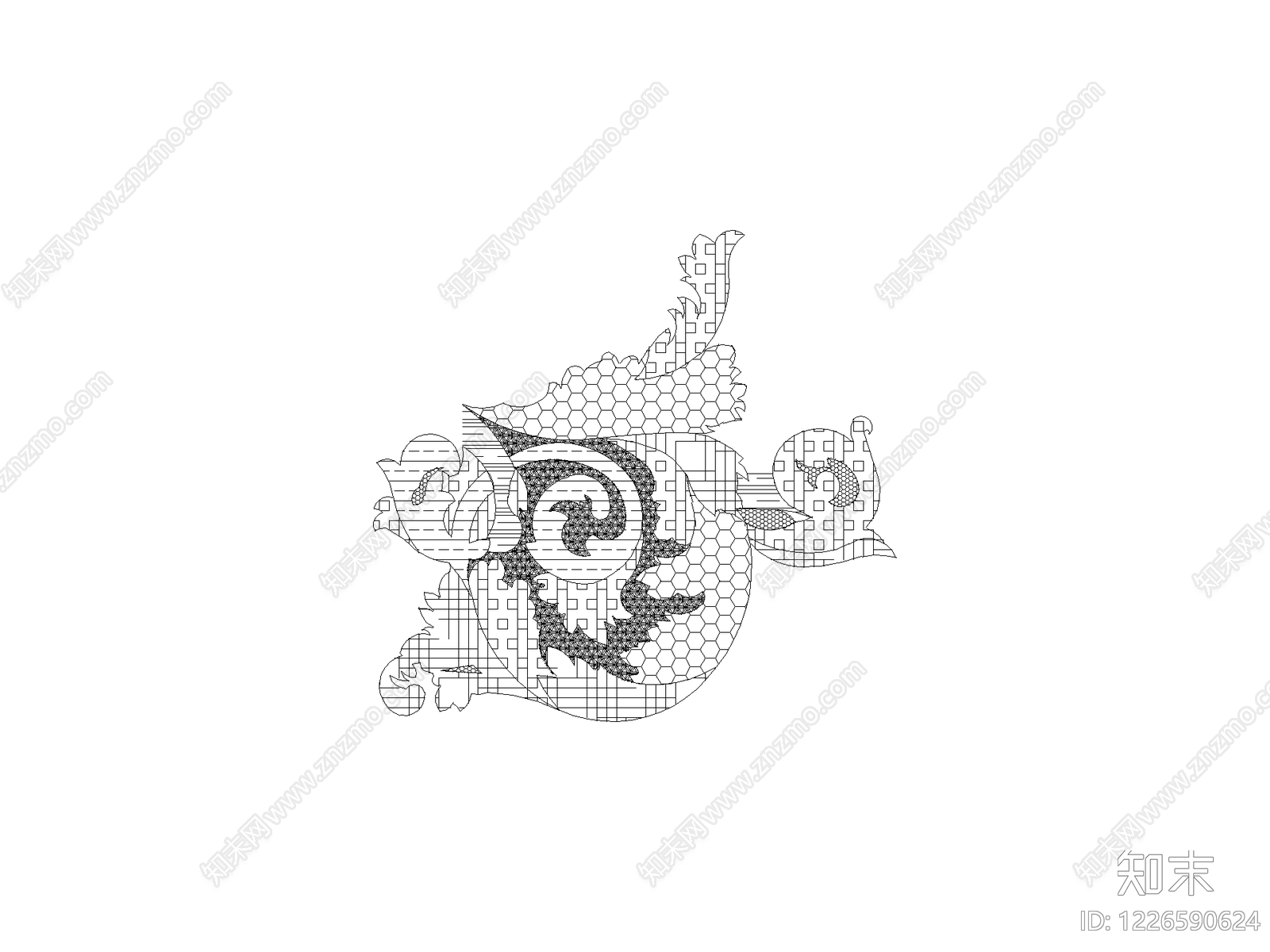 填充图案cad施工图下载【ID:1226590624】