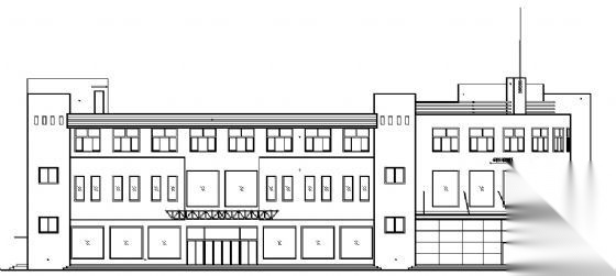 某商场施工图cad施工图下载【ID:151464196】