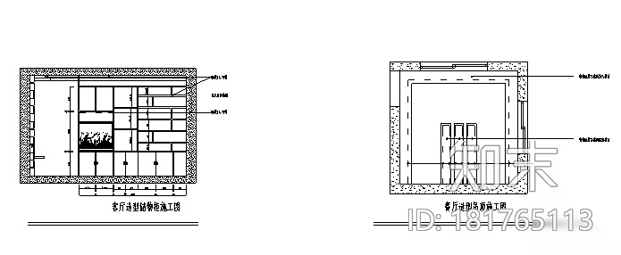 复式别墅设计施工图施工图下载【ID:181765113】