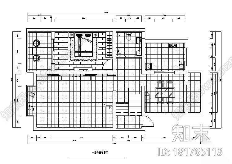 复式别墅设计施工图cad施工图下载【ID:181765113】