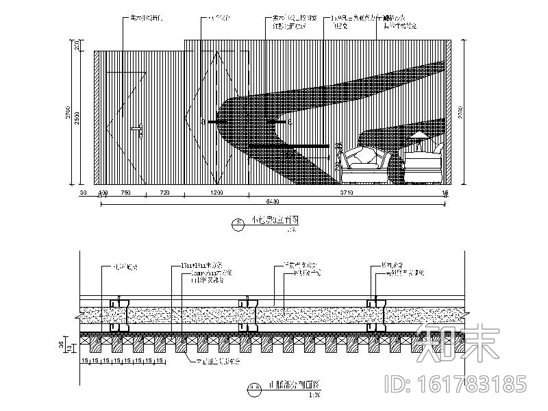 高级休闲会所设计CAD施工图(含效果图）cad施工图下载【ID:161783185】