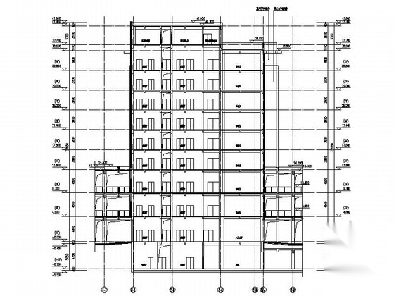 [徐州]某医院九层住院楼建筑施工图（含效果图）cad施工图下载【ID:166803136】