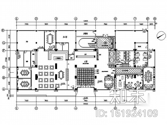 [东莞]综合性企业集团现代四星级商务休闲酒店装修施工图施工图下载【ID:161924109】