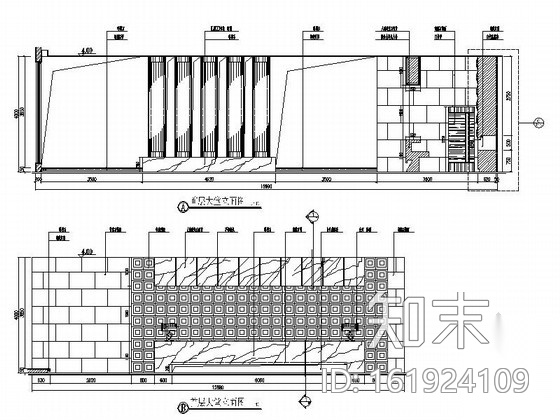 [东莞]综合性企业集团现代四星级商务休闲酒店装修施工图cad施工图下载【ID:161924109】