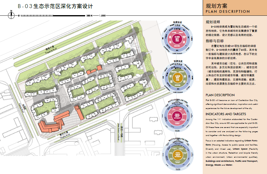 曹妃甸生态城西区B--3地块生态示范区设计方案文本cad施工图下载【ID:151729195】