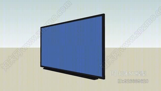 等离子屏幕电视SU模型下载【ID:926689620】