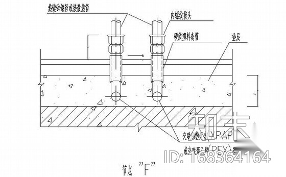 某管道施工节点详图施工图下载【ID:168364164】
