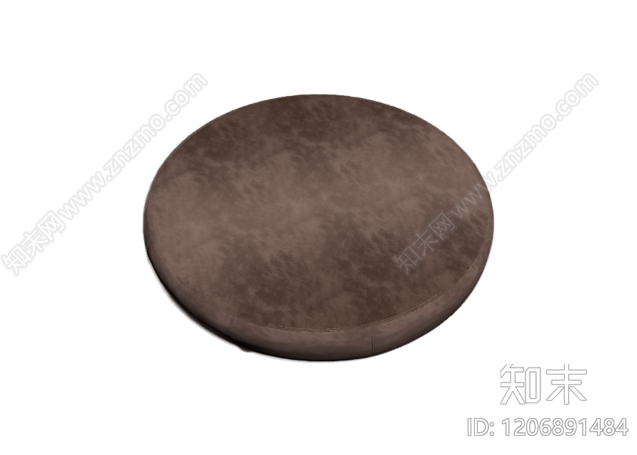 圆形软垫脚凳3D模型下载【ID:1206891484】