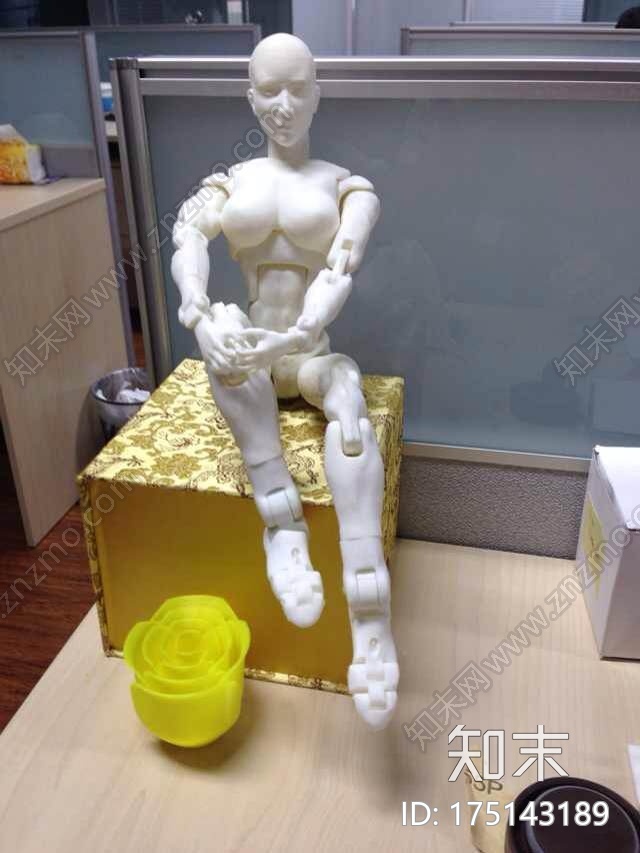 38活动关节人偶3d打印模型下载【ID:175143189】