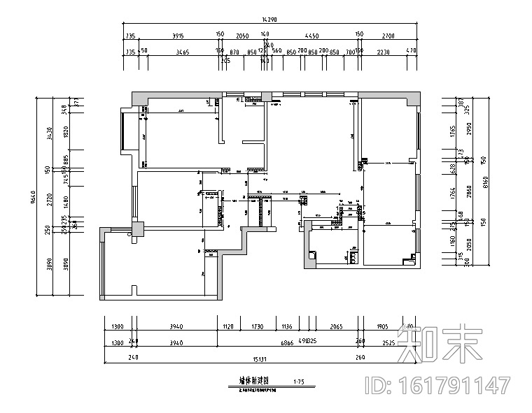 欧式风格陈生住宅别墅设计施工图（附效果图+软装配置）cad施工图下载【ID:161791147】