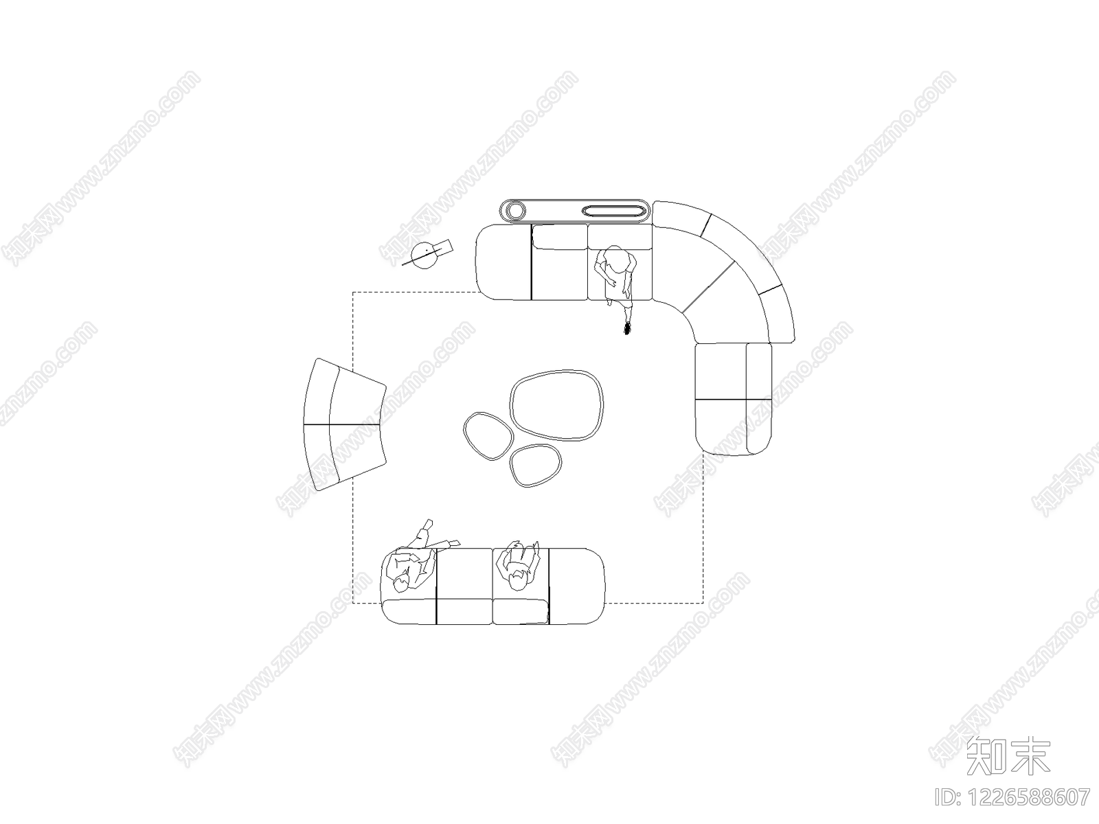现代家装图库CAD图纸