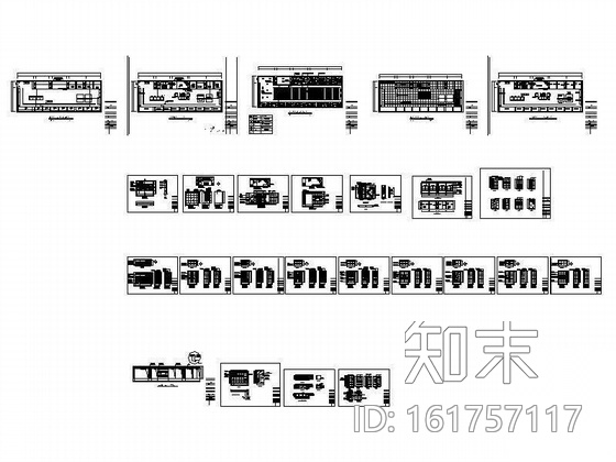 路易摩登陶瓷专卖店设计图cad施工图下载【ID:161757117】