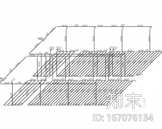 [河北]食品厂污水处理改造工程施工图cad施工图下载【ID:167076134】