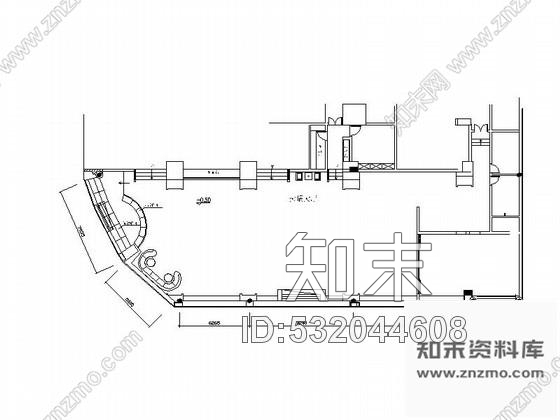 施工图深圳某商务酒店火锅大厅装修图施工图下载【ID:532044608】