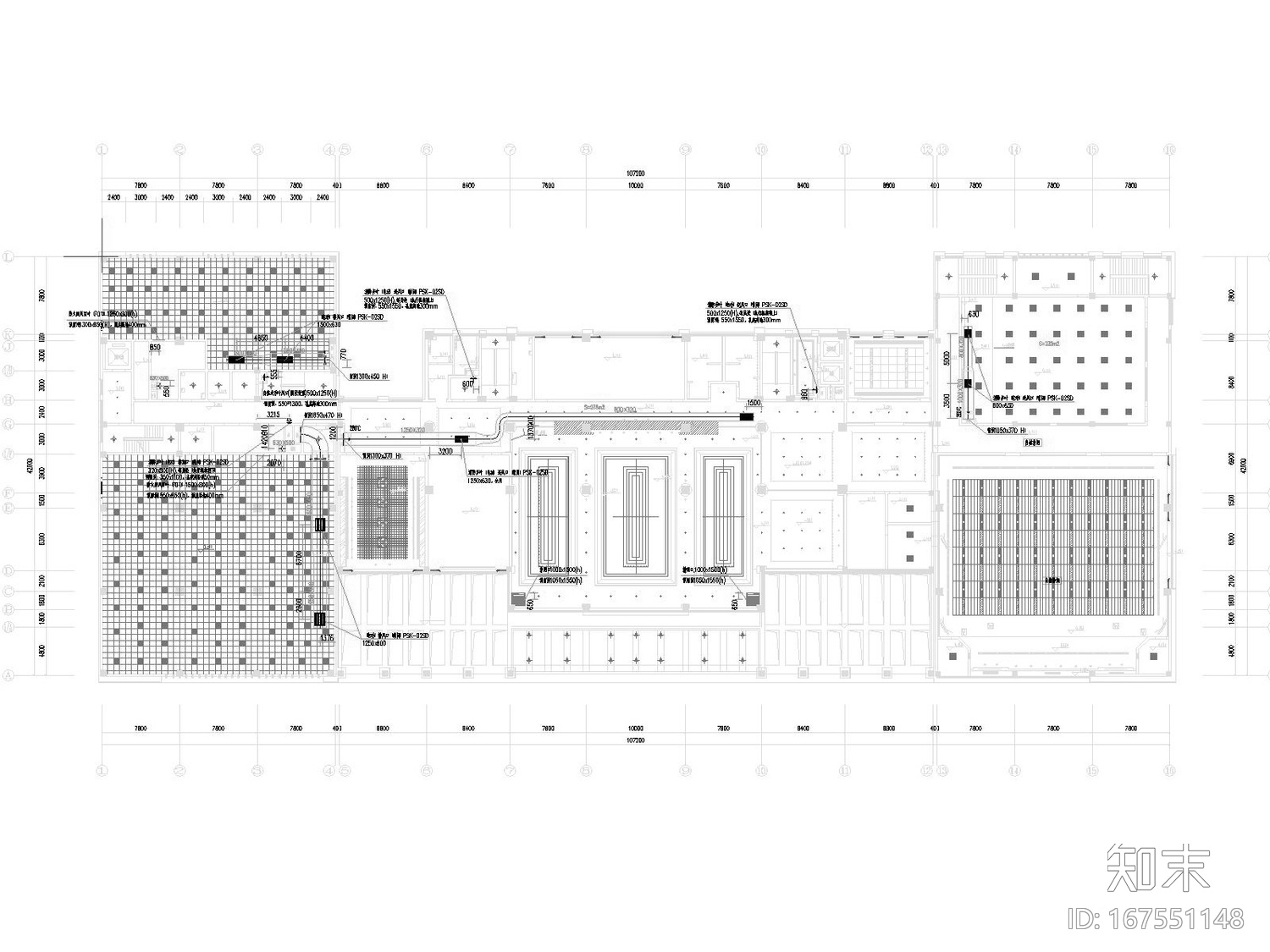 [浙江]高层档案馆建筑空调通风消防排烟系统设计施工图(...施工图下载【ID:167551148】