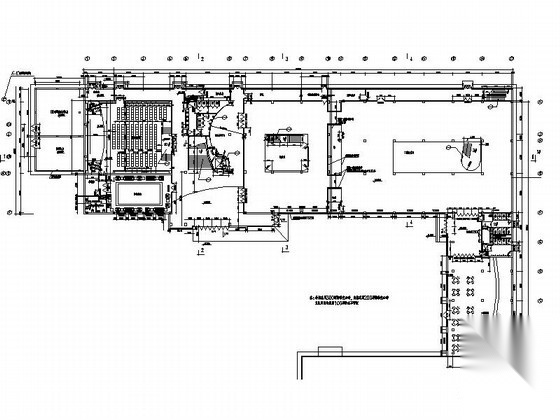 [北京]某三层科普展览馆建筑施工图（含效果图）cad施工图下载【ID:166227121】