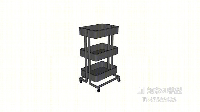 置物架SU模型下载【ID:219268048】