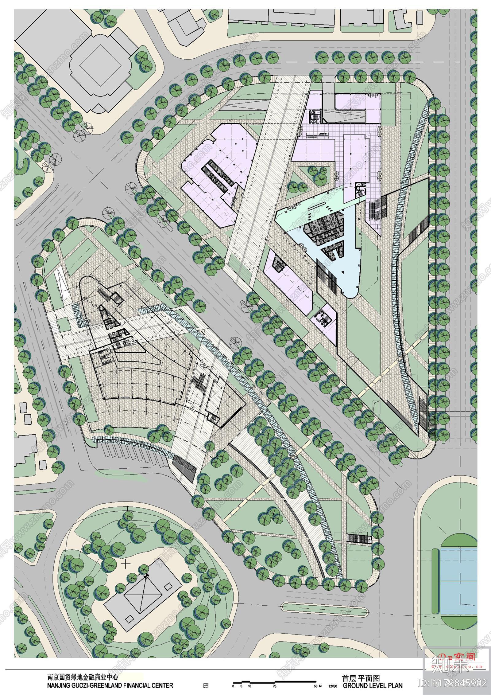 [som]南京绿地国际商务中心建筑设计(共12页)-jzsck.taobao.com下载【ID:1179845902】