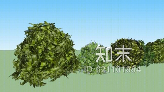 灌木集SU模型下载【ID:621101884】