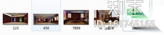 [上海]某名酒专卖店室内装修施工图（含效果）cad施工图下载【ID:161745165】