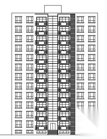北京开发区某地居住区规划建筑方案图CAD施工图下载【ID:168132144】