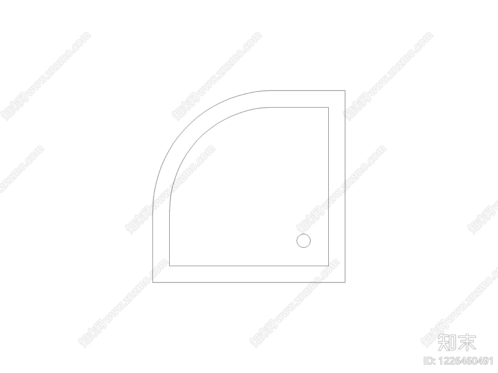 内门系统cad施工图下载【ID:1226460491】