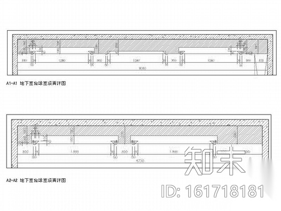 [江苏]风景区华丽高雅奢华黑白新古典联体别墅室内装修设...cad施工图下载【ID:161718181】