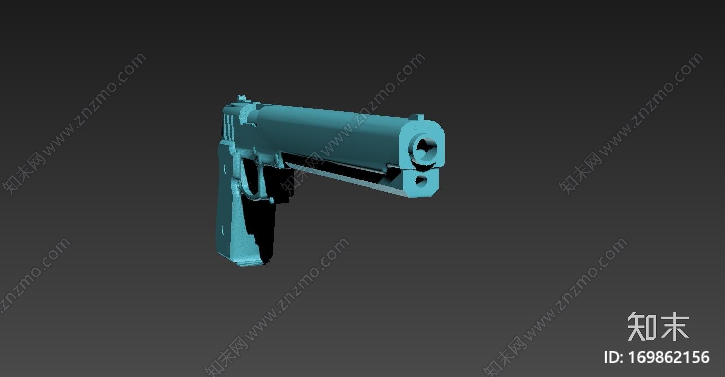 卡速尔454自动手枪3d打印模型下载【ID:169862156】