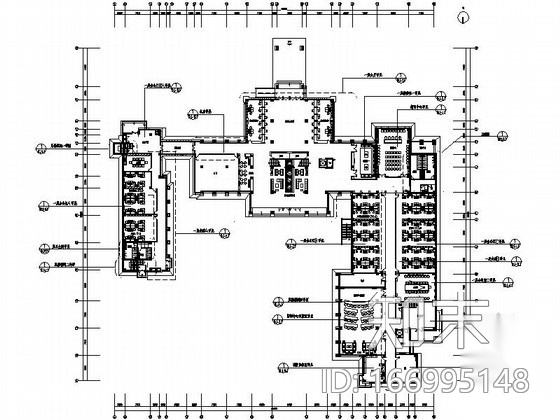 国际性园艺展览会现代指挥控制中心装修设计施工图（含电...cad施工图下载【ID:166995148】