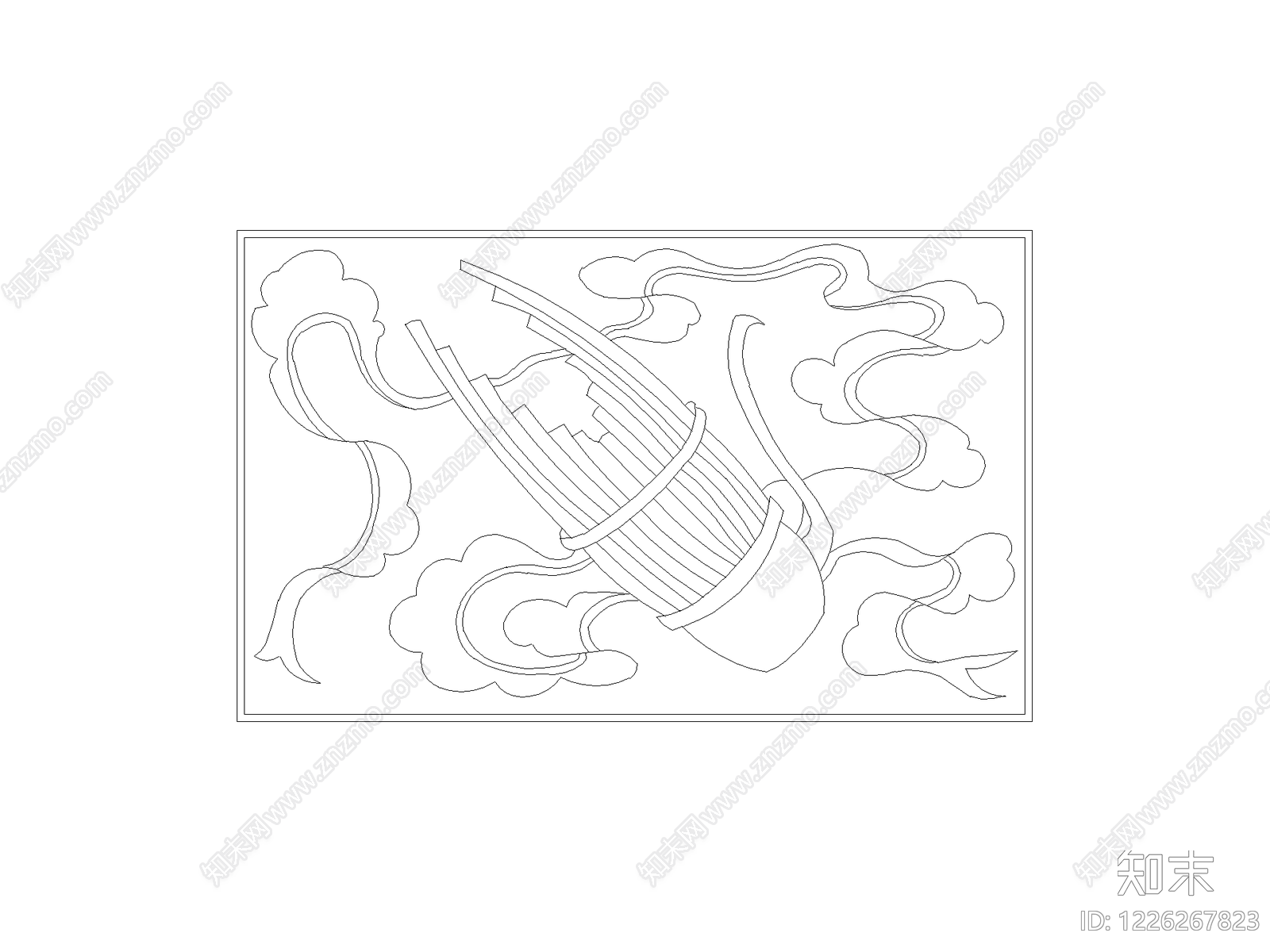 挂画CAD图纸