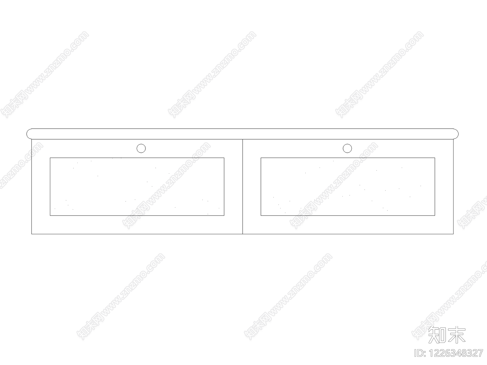 柜子cad施工图下载【ID:1226348327】