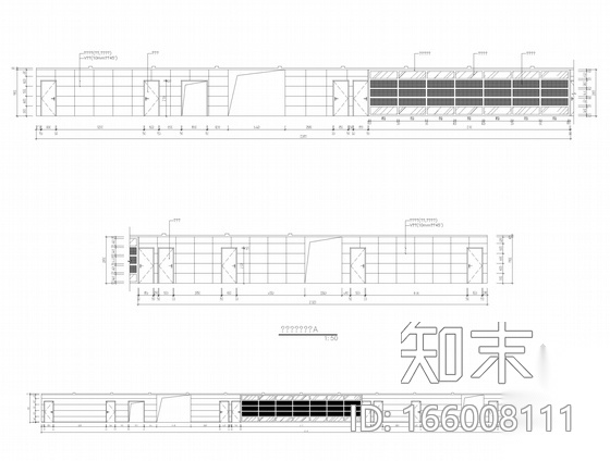 [南京]知名设计公司设计机关单位办公空间施工图（含效果...cad施工图下载【ID:166008111】