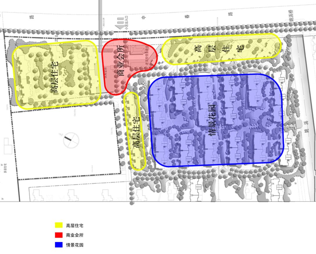 [上海]万科千墅一期建筑方案文本（欧陆风格）cad施工图下载【ID:167942193】