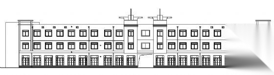 某小学教学楼建筑施工图cad施工图下载【ID:151578140】