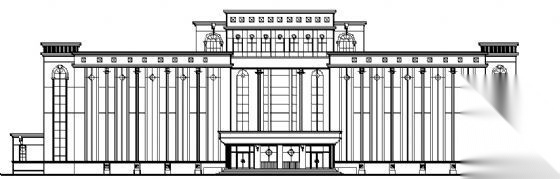 某四层综合楼建筑施工图施工图下载【ID:151424124】