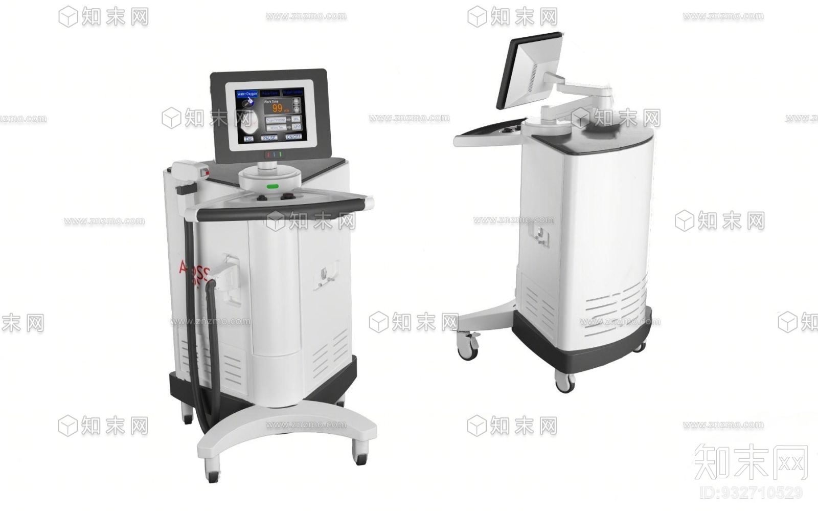 现代美容仪器3D模型下载【ID:932710529】