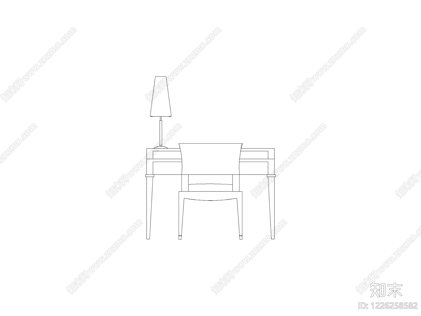 餐桌几类平立面餐桌cad施工图下载【ID:1226258582】