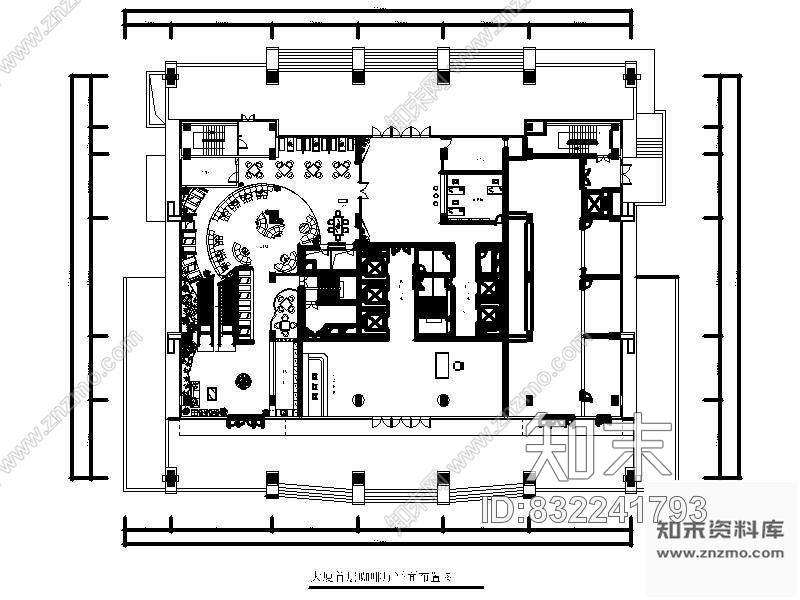 图块/节点某星级酒店装修图纸cad施工图下载【ID:832241793】