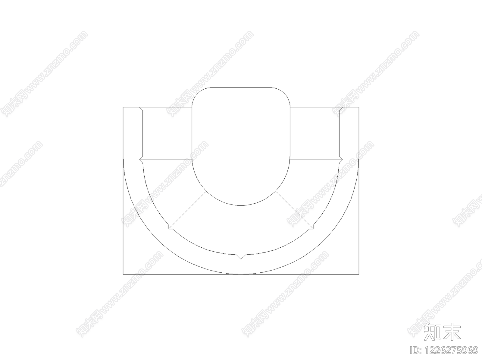 背景墙cad施工图下载【ID:1226275969】