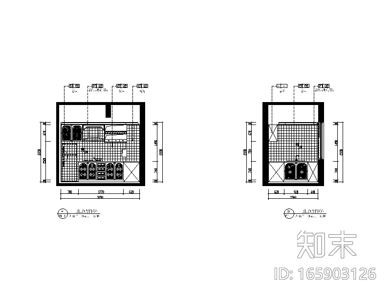 地中海风格样板房全套CAD施工图（含效果图、实景图、3D...cad施工图下载【ID:165903126】