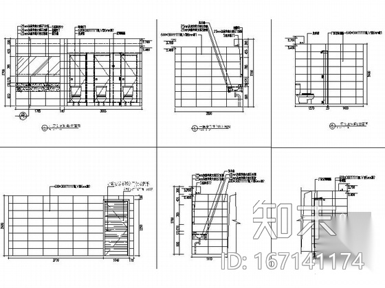 [上海]知名商区写字楼内装竣工图(含效果图)cad施工图下载【ID:167141174】
