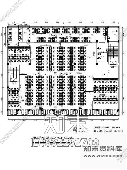 图块/节点广东某网吧平面布置图施工图下载【ID:832252709】