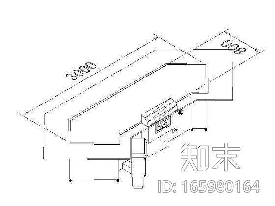 铁板烧立体图块cad施工图下载【ID:165980164】