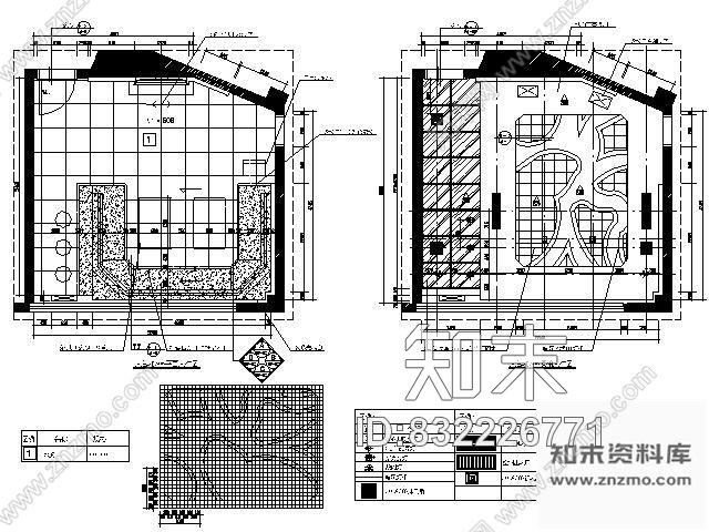 图块/节点KTV包厢平面图cad施工图下载【ID:832226771】