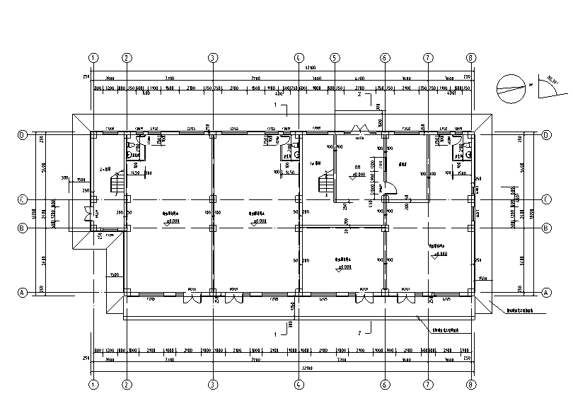 恒和世家物业楼建筑施工图cad施工图下载【ID:149932126】