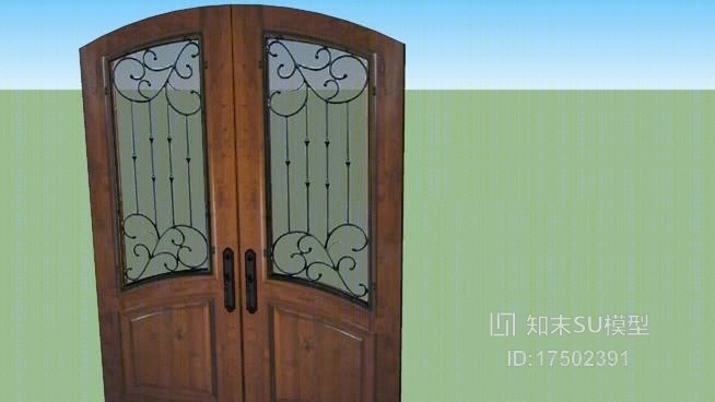 双开门SU模型下载【ID:118128951】