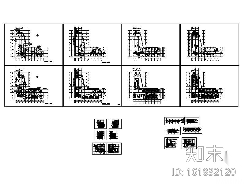 某置业办公楼装修图(含实景)cad施工图下载【ID:161832120】