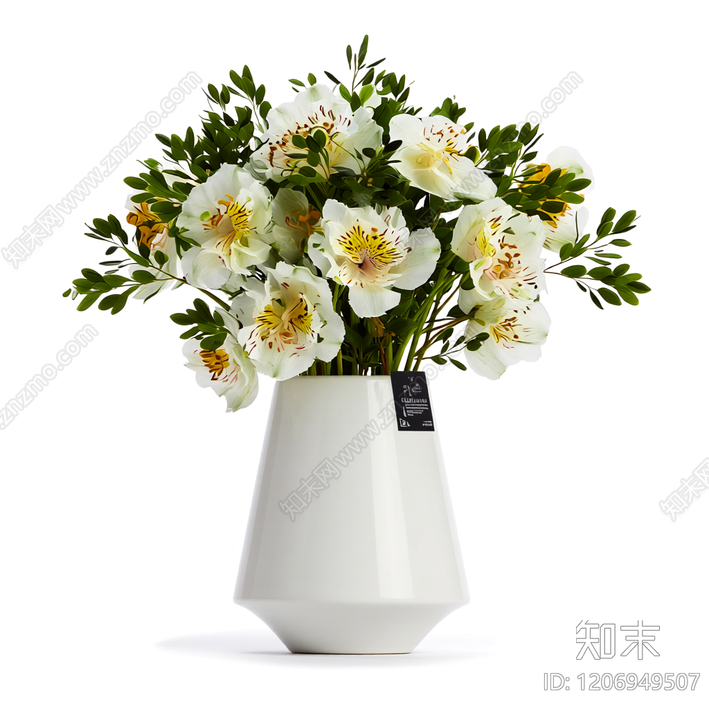 花瓶插花装饰品3D模型下载【ID:1206949507】