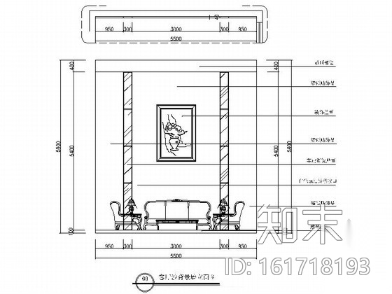 [常熟]精致简欧风情三层别墅样板间CAD装修施工图（含效...cad施工图下载【ID:161718193】