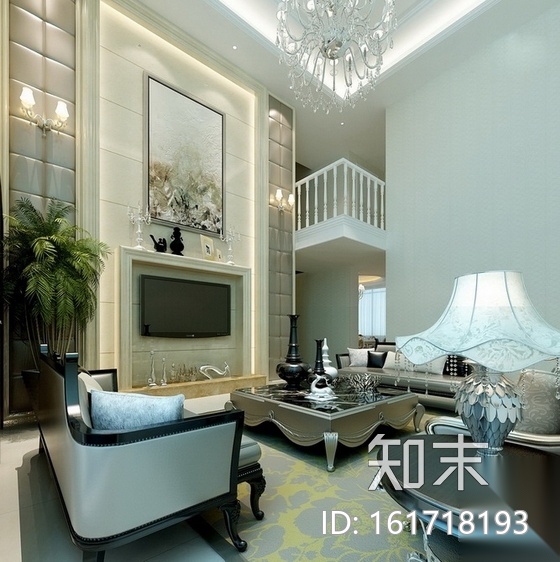 [常熟]精致简欧风情三层别墅样板间CAD装修施工图（含效...cad施工图下载【ID:161718193】